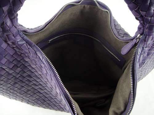 Bottega Veneta Nappa Hobo Lambskin Bag 5091 double purple